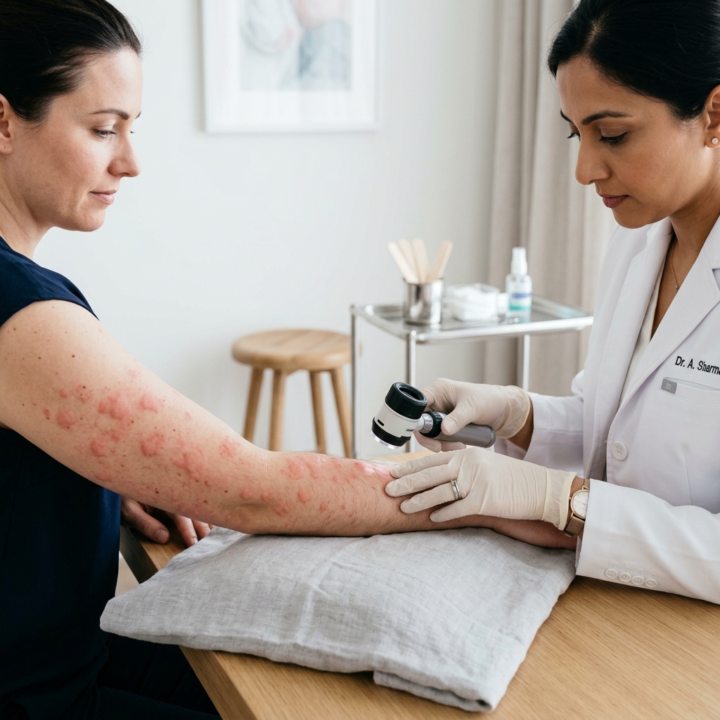 Abordaje de urticaria